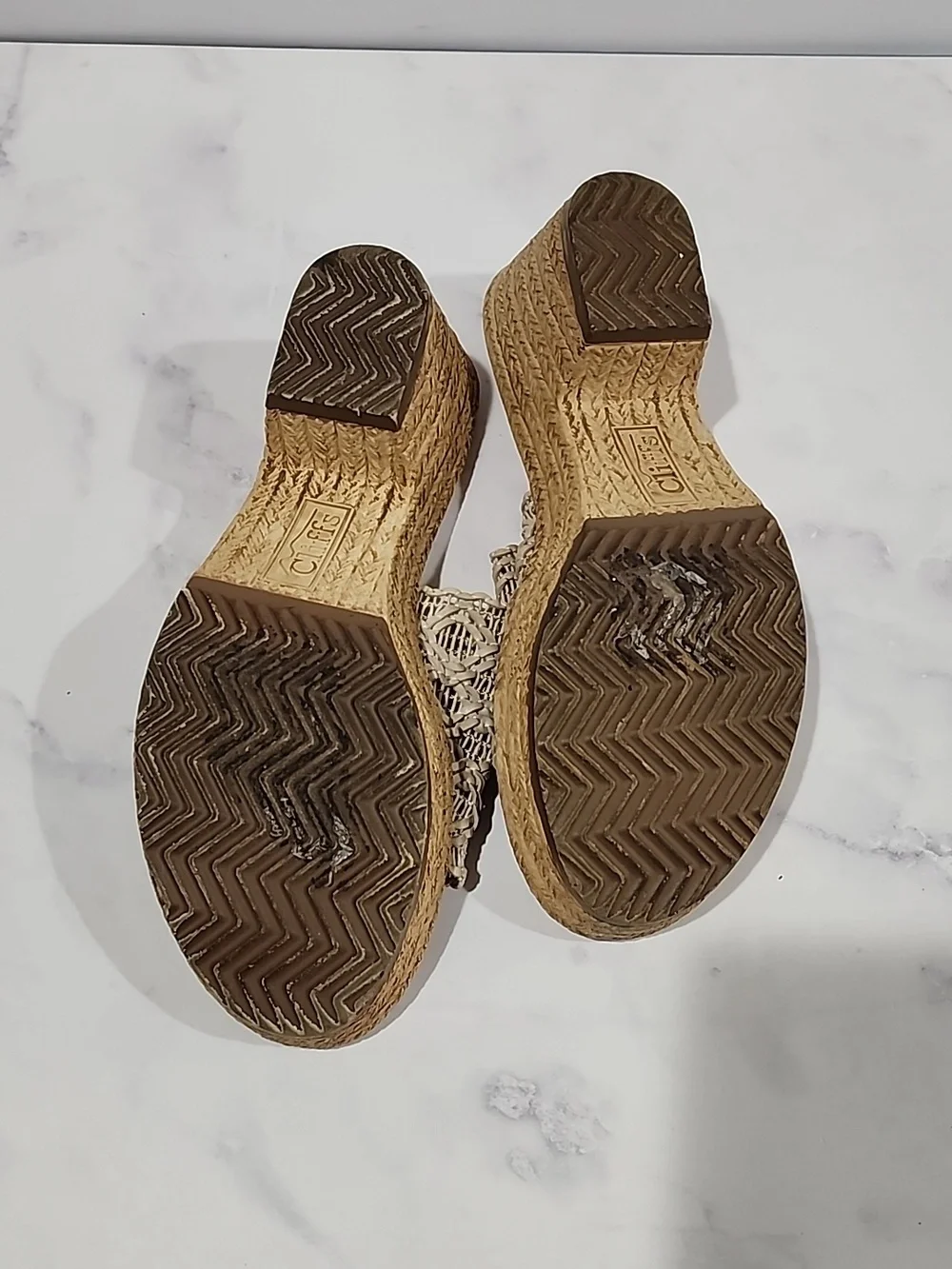 Cliffs By White Mountain Platform Woven Slide Sandal
